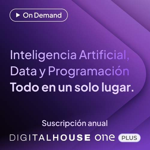 DIGITAL HOUSE - DIGITAL HOUSE - Suscripción One Plus