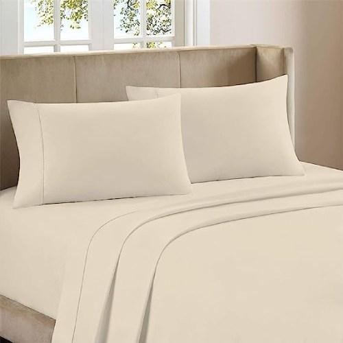 Picaso - JGO DE SABANAS PICASO LINEA HOTELERA 600 H 2 1/2 PL COLOR NATURAL