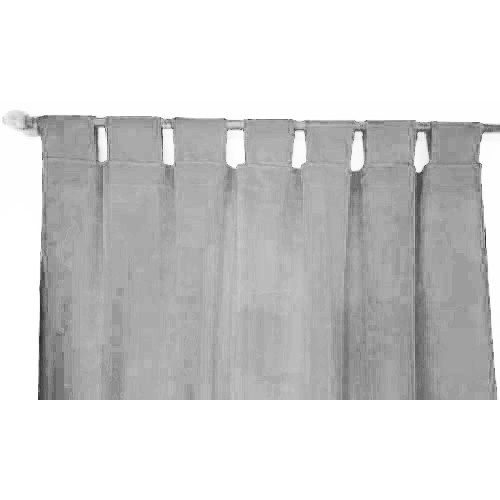 PICASO - CORTINA DE AMBIENTE CON PRESILLAS ACERO