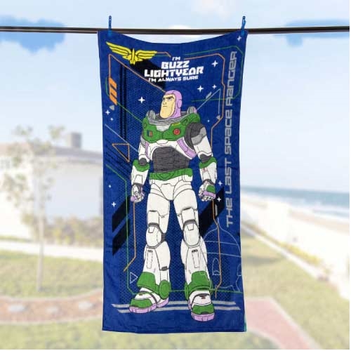 - PLAYERA KIDS VELOUR 70x130 V LIGHTYEAR AZUL
