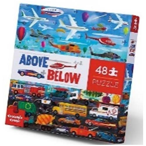  - PUZZLE 48PZAS ARRIBA/ABAJO TRANSPORT 76003