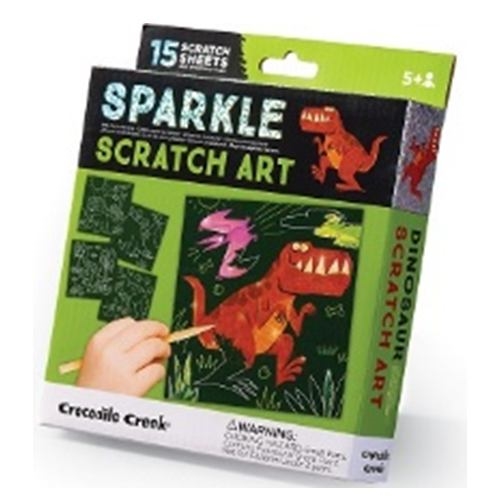  - SCRATCH ART BRILLANTINA DINO 75353