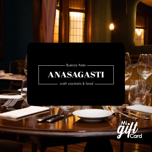 ANASAGASTI - Gift Card Virtual $ 100.000