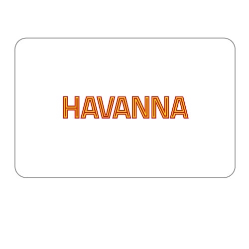 Havanna - Havanna - Gift Card Virtual para uso en Arg $ 5.000