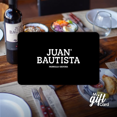 JUAN BAUTISTA - JUAN BAUTISTA - Gift Card Virtual $ 10.000