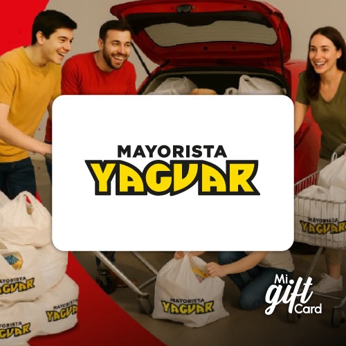 YAGUAR - YAGUAR - Gift Card Virtual $ 5.000