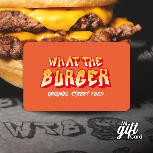 WHAT THE BURGER - Gift Card Virtual $ 75.000