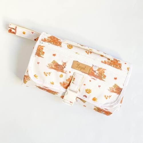 LUQUI BABY - CAMBIADOR PORTATIL COMPLETO BOSQUE OTOÑAL