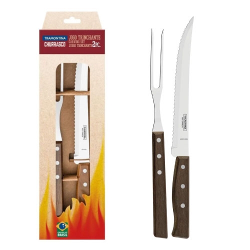 - Juego P/Asado 2Pz. Tradicional Tramontina 22299/012