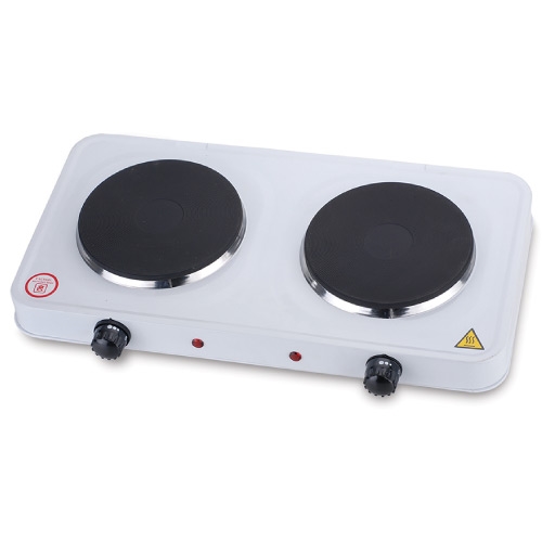 - Anafe Eléctrico Blanco 2 Discos 2000w Rotel