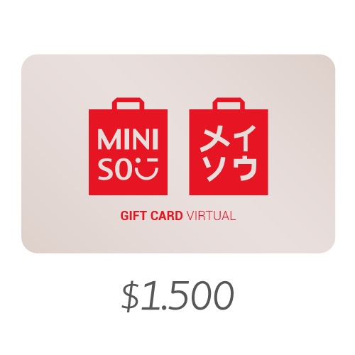 MINISO UY - MINISO UY - Gift Card Virtual $ 1.500