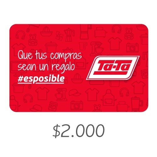 - - Gift Card Virtual $ 2.000
