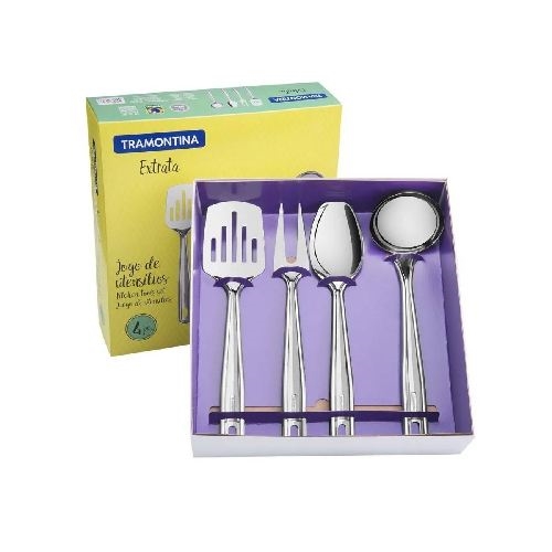 Tramontina - Jgo de Utensillos 4 pzas Extrata